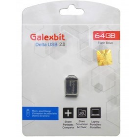 تصویر فلش مموری گلکس بیت مدل Delta ظرفیت 64 گیگابایت ا Galexbit Delta Flash Memory 64GB Galexbit Delta Flash Memory 64GB