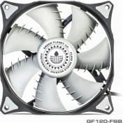 تصویر فن کیس گرین GF120FSB 120mm Case Fan Green GF120FSB 120mm