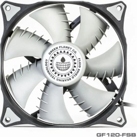 تصویر فن کیس گرین GF120FSB 120mm Case Fan Green GF120FSB 120mm