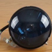 تصویر چراغ جلو کامل یاماها وینو ( بلوری جلو ) مشکی cheragh jolo vino