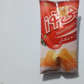 تصویر سازه مینیاتوری چیپس چی توز فلفلی بسته بندی قرمز سایز 