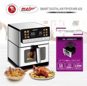 تصویر سرخ کن مایر مدل MR920 ظرفیت ۱۵ لیتر بدون روغن استیل 