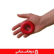 تصویر حلقه دست ورز 7 سانت حلقه تقویت مچ و انگشتان دست لاستیکی 