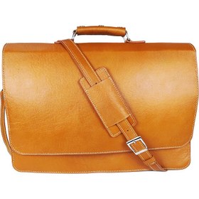 تصویر کیف اداری چرم طبیعی E-102 