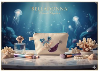 تصویر کیف آرایشی پری دریایی 