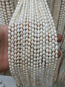 تصویر مروارید گندمی سایز ۵ 