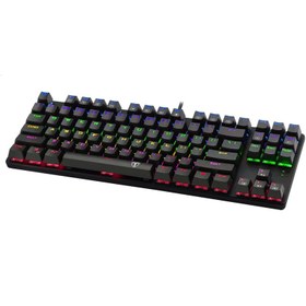 تصویر کیبورد و ماوس مخصوص بازی تی دگر مدل T-TGS005 T-TGS005 Gaming Keyboard And Mouse