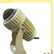 تصویر جت لایت 10 وات بدنه کرم 