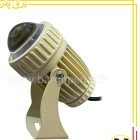 تصویر جت لایت 10 وات بدنه کرم 