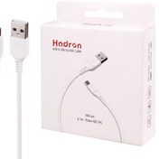 تصویر کابل USB به MicroUSB هادرون مدل HTC-A-U01 Hadron USB to MicroUSB Cable HTC-A-U01