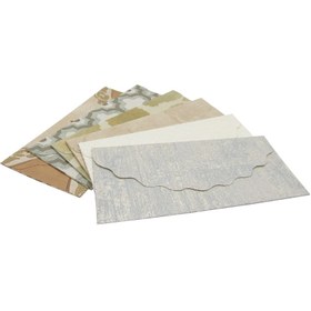 تصویر پاکت پول کادویی طرح کاغذ دیواری بسته 20 عددی 