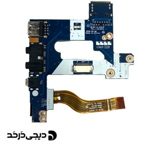 تصویر برد یو اس بی و جک صدا لپ تاپ DAUGHTER BOARD USB AUX DELL LATITUDE E6500 REV 1.0 DAUGHTER BOARD USB AUX DELL LATITUDE E6500 REV 1.0 LS-4051P