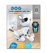 تصویر ربات اسباب بازی سگ کنترلی موزیکال Musical control dog toy robot