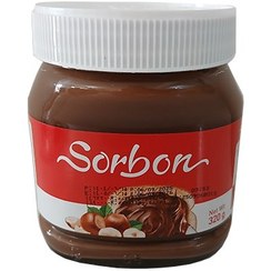 تصویر کرم کاکائویی فندقی سوربن 320 گرمی 