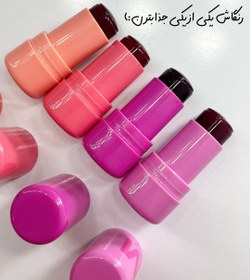 تصویر تینت لب ژله ای هدی موجی با کیفیت و پیگمنت عالی بدون لک انداختن در ۴رنگ کاربردی - Spritz Hedi Muji gel lip tint with quality and excellent pigment without smudging in 4 practical colors