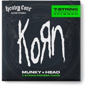 تصویر Dunlop Heavy Core KoRn 7-String 10-65 