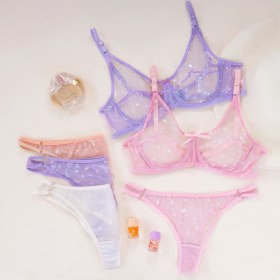 تصویر ست شیشه ای فنردار 