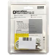 تصویر دماسنج و رطوبت سنج محیطی سینومتر مدل HTC-2 