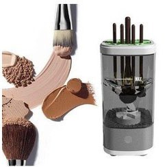 تصویر دستگاه شست‌وشو خودکار براش آرایشی مدل SZ-8501 مشخصات و خرید اینترنتی دستگاه شست‌وشو خودکار براش آرایشی مدل SZ-8501 در فروشگاه سرمه با ویژگی: نوع ع...