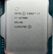 تصویر پردازنده اینتل CPU Intel Core i7 12700K Alder Lake CPU Intel Core i7 12700K Alder Lake