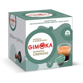 تصویر کپسول قهوه جیموکا اسپرسو کرموسو «دولچه گوستو» | Gimoka espresso cremoso Dolce Gusto 