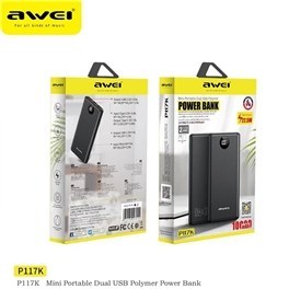 تصویر پاور بانک آوی (اوی) مدل AWEI P117K Power Bank 