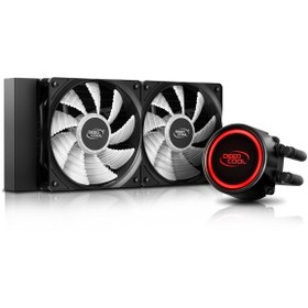 تصویر فن خنک کننده CPU دیپ کول DeepCool GAMMAXX L240T Red DeepCool GAMMAXX L240T Red CPU Fan