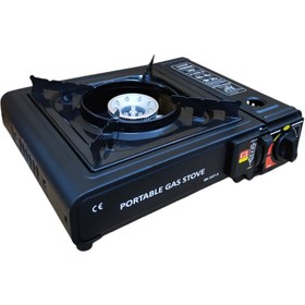 تصویر اجاق سفری دو کاره کیف دار باکیفیت portable gas stove مدل BK167-A Stove