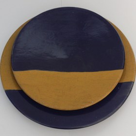 تصویر بشقاب سفالی 