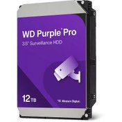 تصویر هارد اینترنال وسترن دیجیتال Purple Pro مدل Western Digital CMR ظرفیت 12 ترابایت 