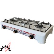 تصویر اجاق گاز سه شعله منزل گاز 