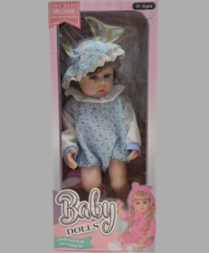 تصویر عروسک تمام گوشتی مدلHs-955 موزیکال Babydolls