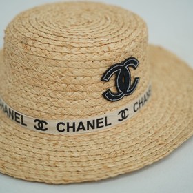 تصویر کلاه حصیری شنل Chanel 