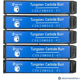 تصویر فرز فرم استوانه سر گرد C سایز 8 برند پاور کات 