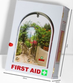تصویر جعبه کمک های اولیه دیواری کوچک ماهان مدل MT1010 