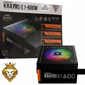 تصویر منبع تغذیه گامدیاس کریتوس PSU Gamdias Kratos E1-600W 