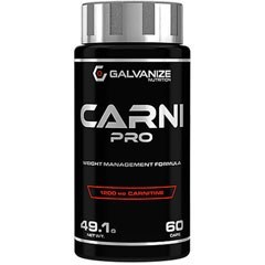 تصویر کپسول ال کارنیتین پرو گالوانیزه 60 عددی Galvanize Nutrition CARNI PRO 