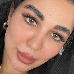 تصویر لنز طبی و رنگی دهب کت آی dahab cat eye 