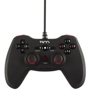 تصویر دسته بازی تسکو TG115 با سیم مناسب PS3 و PC 