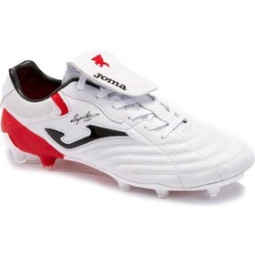 تصویر کفش فوتبال مردانه آگیلا کاپ 2302 سفید مدل ACUS2302FG برند joma Aguila Cup 2302 White Men's Football Cleats ACUS2302FG