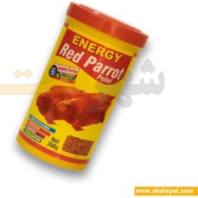 تصویر غذای ماهی رد پرت انرژی گرانولی Energy Red Parrot Pellet