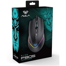 تصویر موس گیمینگ آئولا مدل F805 AULA F805 Gaming Wired Mouse