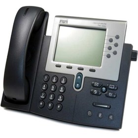 تصویر تلفن VoIP سیسکو تحت شبکه مدل 7961G استوک 