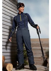 تصویر شلوار اسکی مردانه با فیت معمولی، رنگ سرمه‌ای برند tchibo Men Regular Fit Ski Pants, Navy