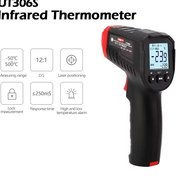 تصویر ترمومتر لیزری یونیتی مدل UT306S ظرفیت ۵۰۰ درجه 