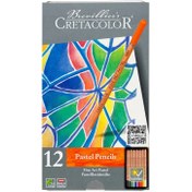 تصویر مداد پاستل کُرتاکالر ۱۲ رنگ ۱۲ عددی 