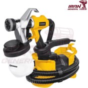 تصویر پیستوله برقی دوشی خرطومی ۸۰۰ وات HVLP کنزاکس مدل 5688 