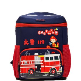 تصویر کوله زیپ بالا آتش نشانی اولانگ fire department top zip backpack OLANG