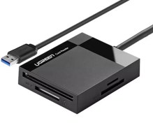 تصویر کارت خوان یوگرین Ugreen CR125 USB 3.0 High Speed 4 in 1 Card Reader 