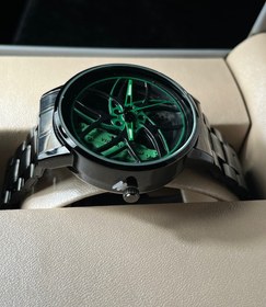 تصویر ساعت رینگی ووسن سبز 